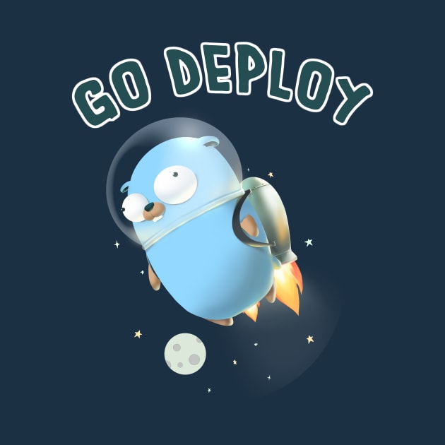 Golang Gopher Go Deploy by clgtart