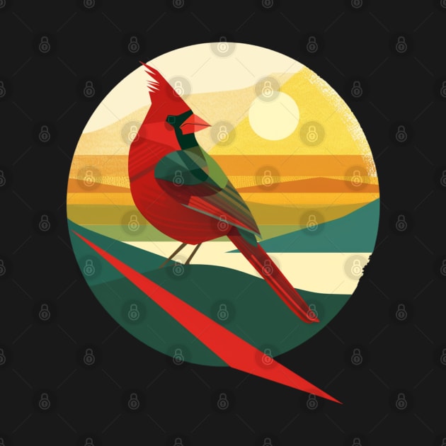 Cardinal Bird Inspired Wardrobe by Camping Addict