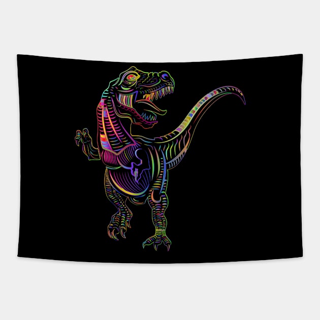 Rex Dinosaur T-shirt & Accessoires gift Tapestry by MIRgallery