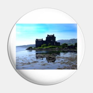 Eilean Donan Castle in the Highlands of Scotland Pin