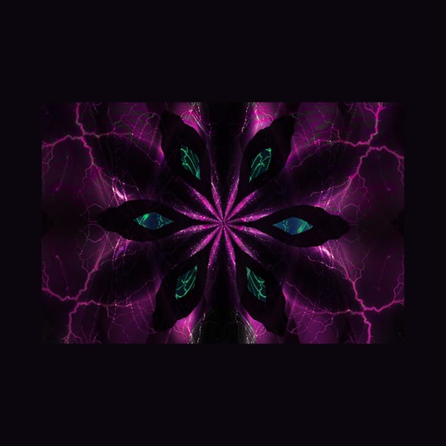 Purple Lightening Kaleidoscope by ArtistsQuest