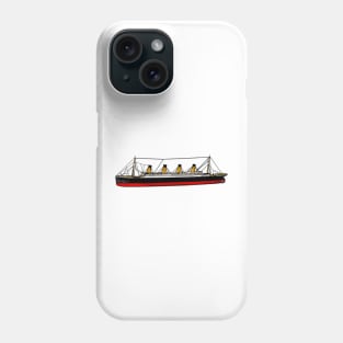 Titanic model Phone Case