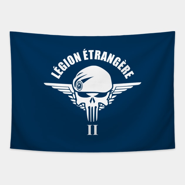 Légion Étrangère 2 REP (French Foreign Legion Paratrooper) Tapestry by TCP