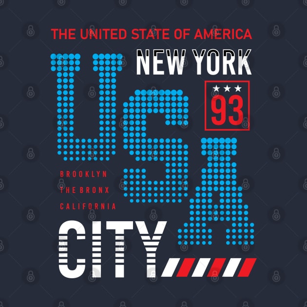 New York 93 USA by Teefold