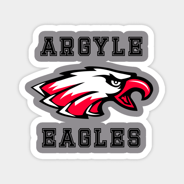 Argyle Eagles Magnet by PSdesigns