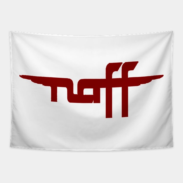 Naff Logo Tapestry by Naffmusic