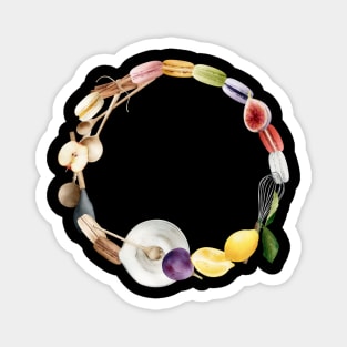 A Circle of Kitchen Essentials Magnet