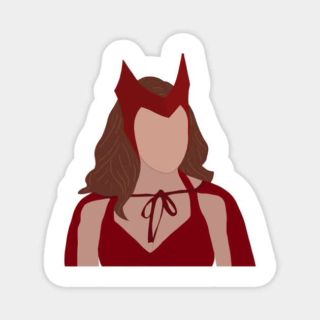 Costume witch Magnet by CalliesArt