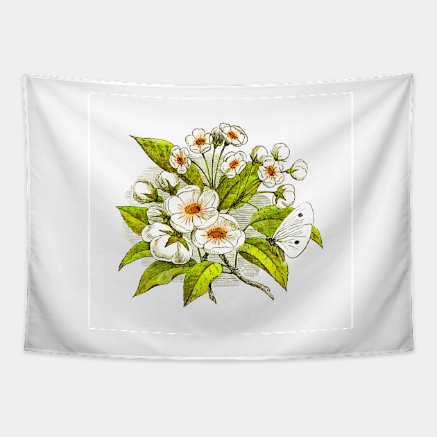 Cherry Tree Blossom Tapestry by PictureNZ