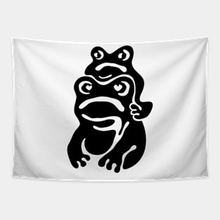 Valentine Frog Tapestry