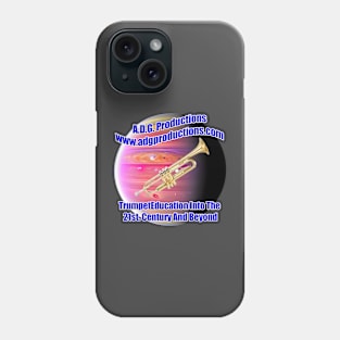 A.D.G. Productions Trumpet Education Into The 21st. Century And Beyond Phone Case