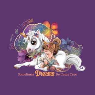 Exclusive 2022 Secret the Unicorn design T-Shirt