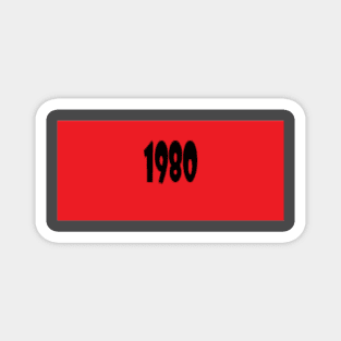 1980 people Magnet