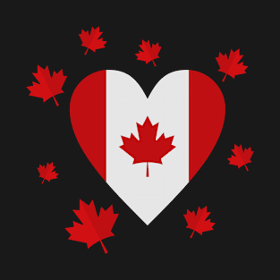 Canada love flag T-Shirt