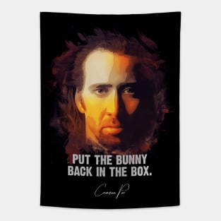 Bunny In The Box - Cameron Poe - Nic Cage Tapestry