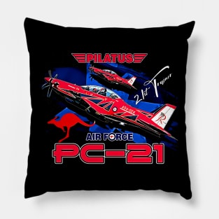 Pilatus PC-21 Advanced Pilot training Aircraft Pillow