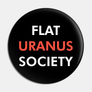 Flat Uranus Society (Light) Pin