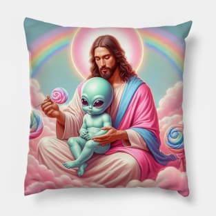 Blessed Extraterrestrial Pillow