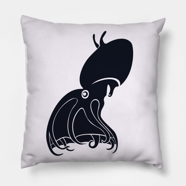 Vampire squid Pillow by masha