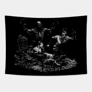Running from Zombie Tapestry