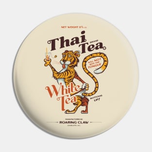 Thai Tea White Tea Pin