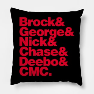 Niners Gang Gang Pillow