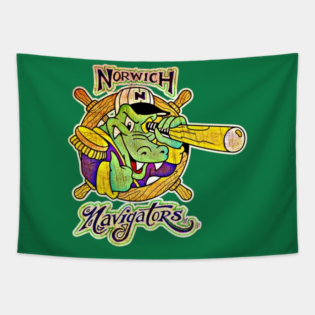 Norwich Navigators Baseball Tapestry by Kitta’s Shop