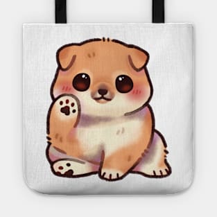 Waving Shiba Tote