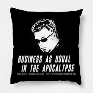 Clyde Lewis - Business as Usual.... Pillow