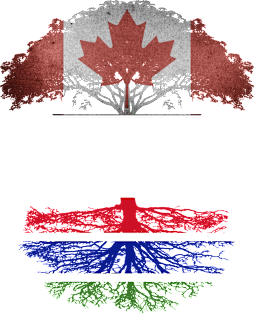 Canadian Grown With Gambian Roots - Gift for Gambian With Roots From Gambia Magnet