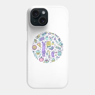 Get cozy! (White) Phone Case