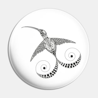 Chiva Colibri Pin