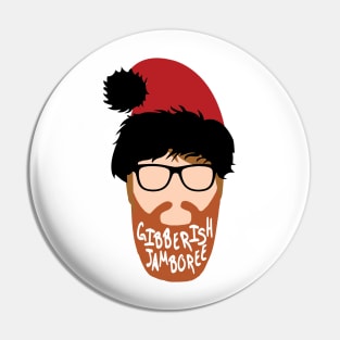 Gibberish Jamboree Christmas Pin