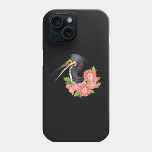 Tricolor Egret Phone Case