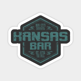 Kansas Bar Magnet