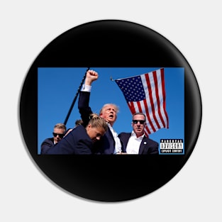 Donald Trump Shot Pin