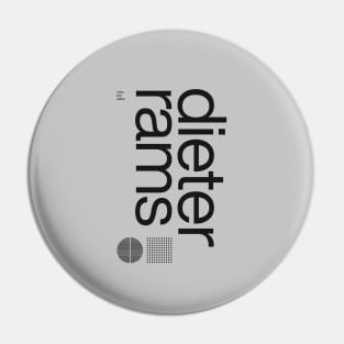 Dieter Rams - Less but Better Design Pin