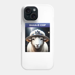 Just a Sheep Baaa-d cop Phone Case