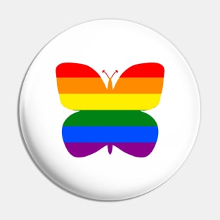 LGTBIQ+ BUTTERFLY Pin