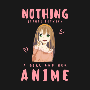 Nothing stands between a girl and her anime T-Shirt