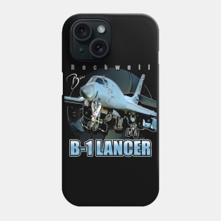 Rockwell B1 Lancer USAF  Supersonic Heavy Bomber Phone Case