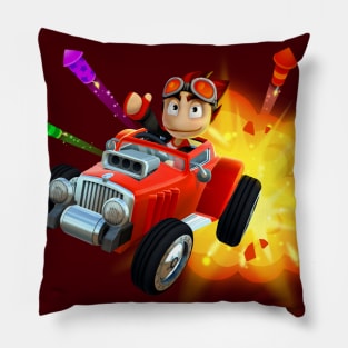 Beach Buggy Racing Explosion Pillow