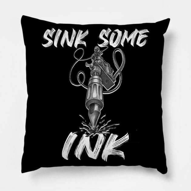 Sink Ink Pillow by Ink and Steel