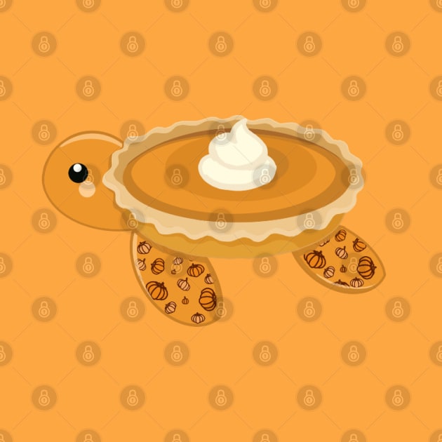 Pumpkin Pie Turtle by Octopus Cafe