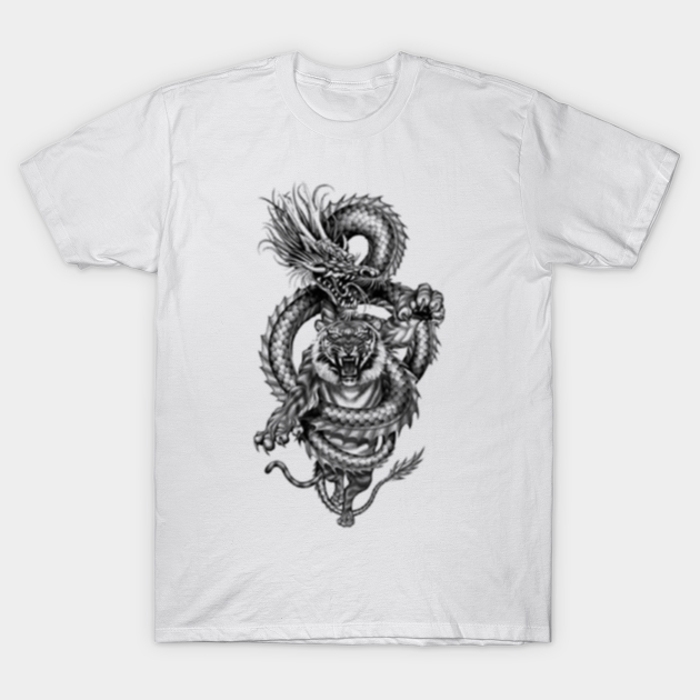 Tiger and Dragon - Tiger - T-Shirt