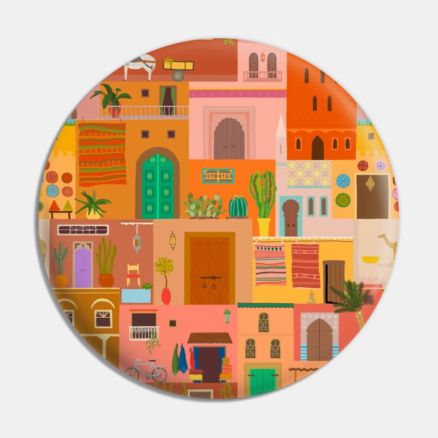 Marrakesh Pin by Das Brooklyn