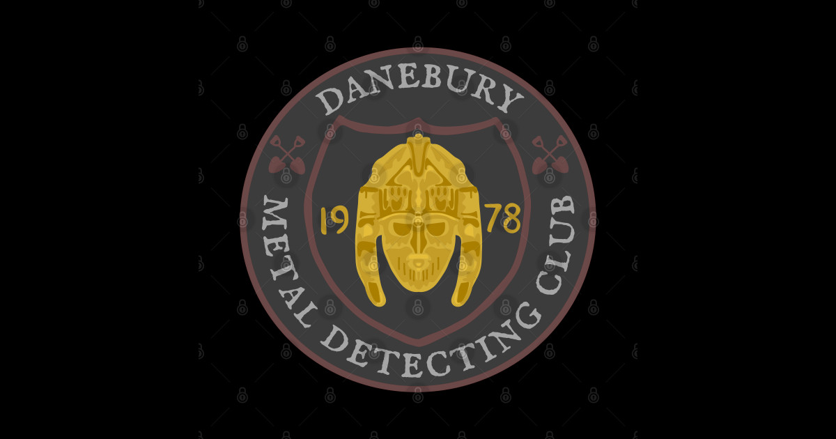 Danebury Metal Detecting Club Detectorists Sticker TeePublic