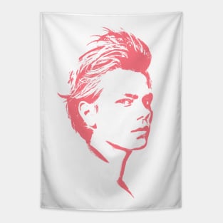 River Phoenix - 90s Style Minimal Fan Art Design Tapestry