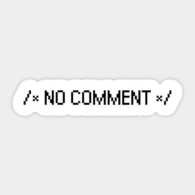 comment sticker