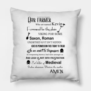 The Detectorists Blessing mk2 Eye Voodoo Pillow